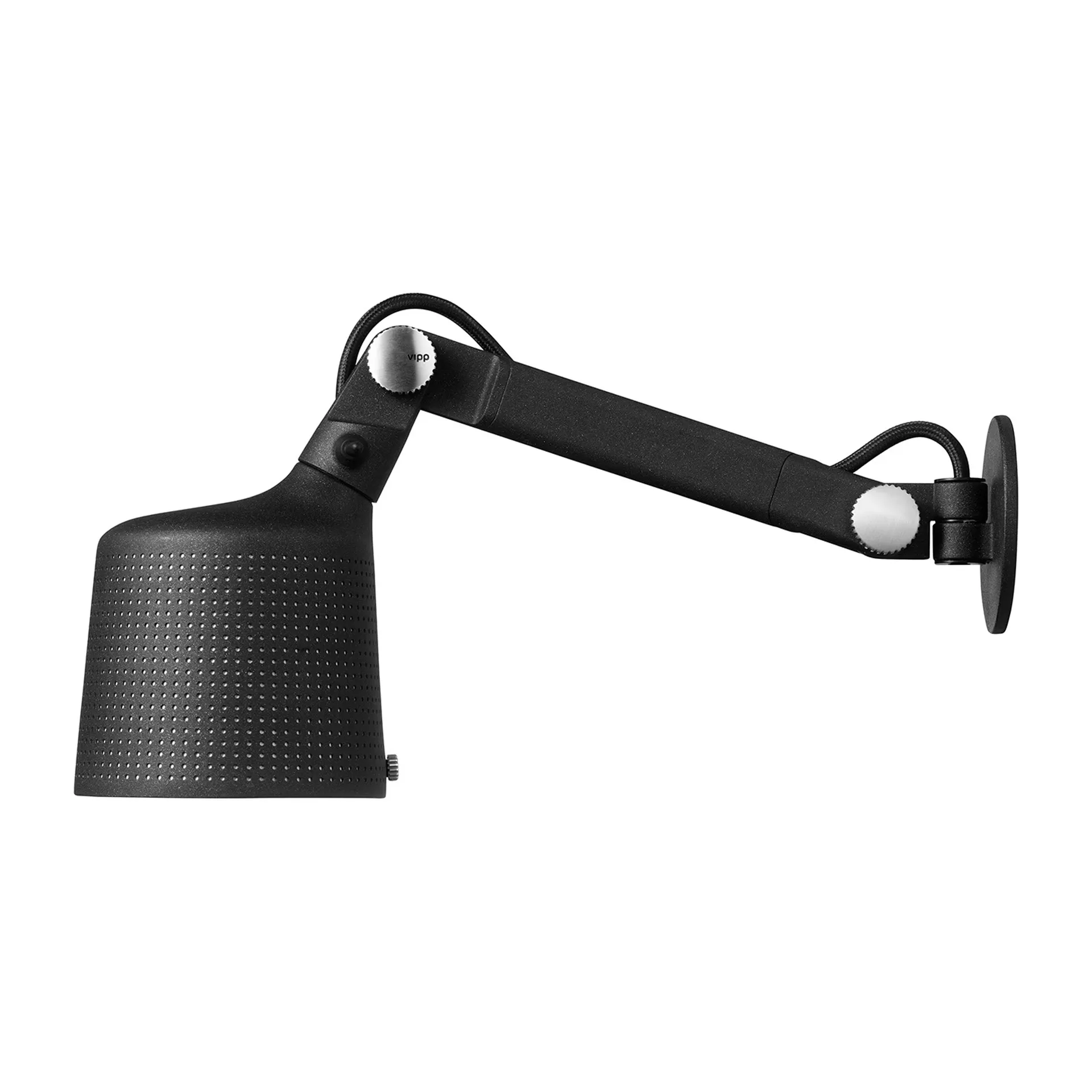 Vipp523 vägglampa liten, Black Vipp