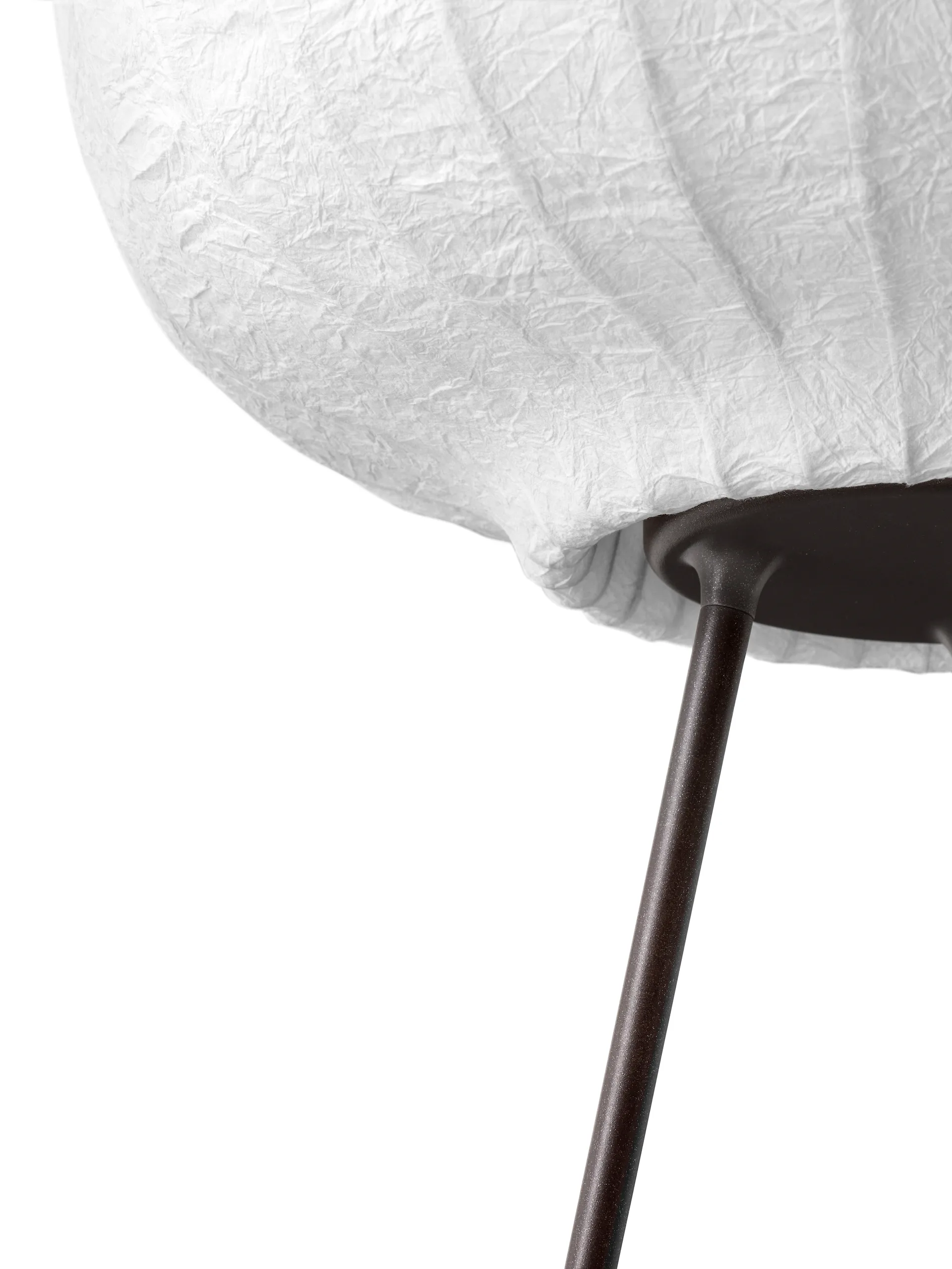 Vipp581 Paper golvlampa 112 cm, Dark oak-white Vipp