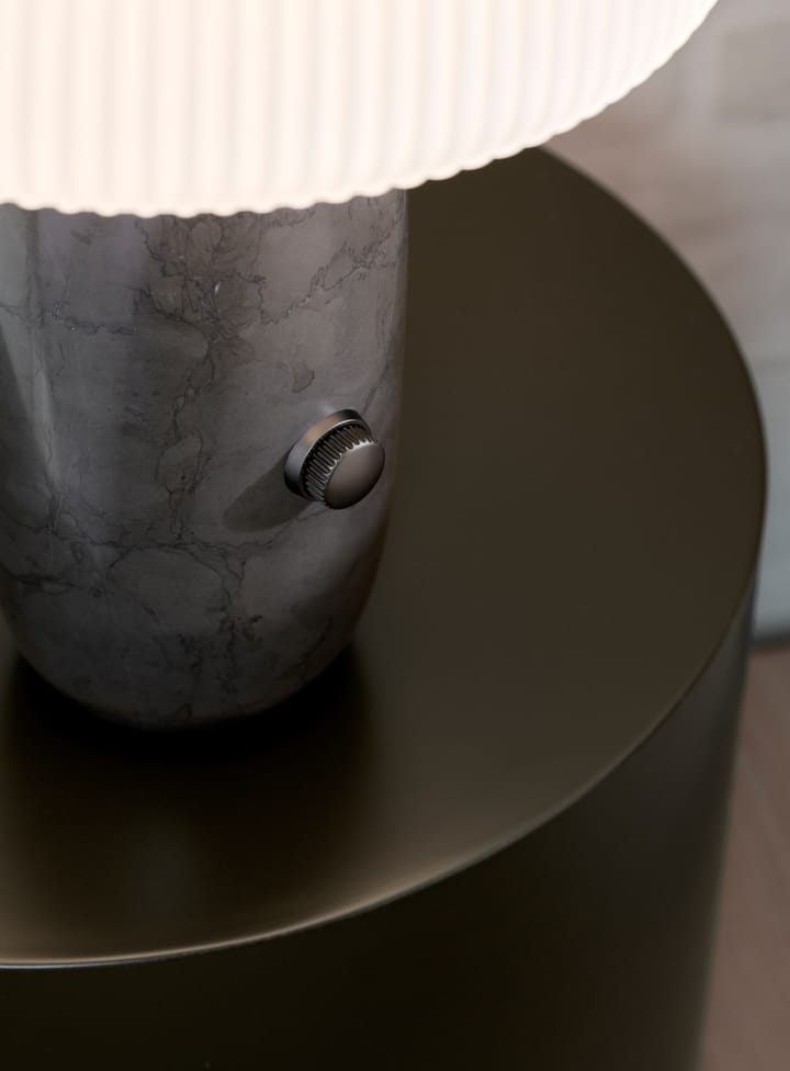 Vipp591 Sculpture bordslampa liten 39 cm - Grey marble - Vipp
