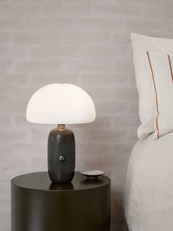 Vipp591 Sculpture bordslampa liten 39 cm, Grey marble Vipp