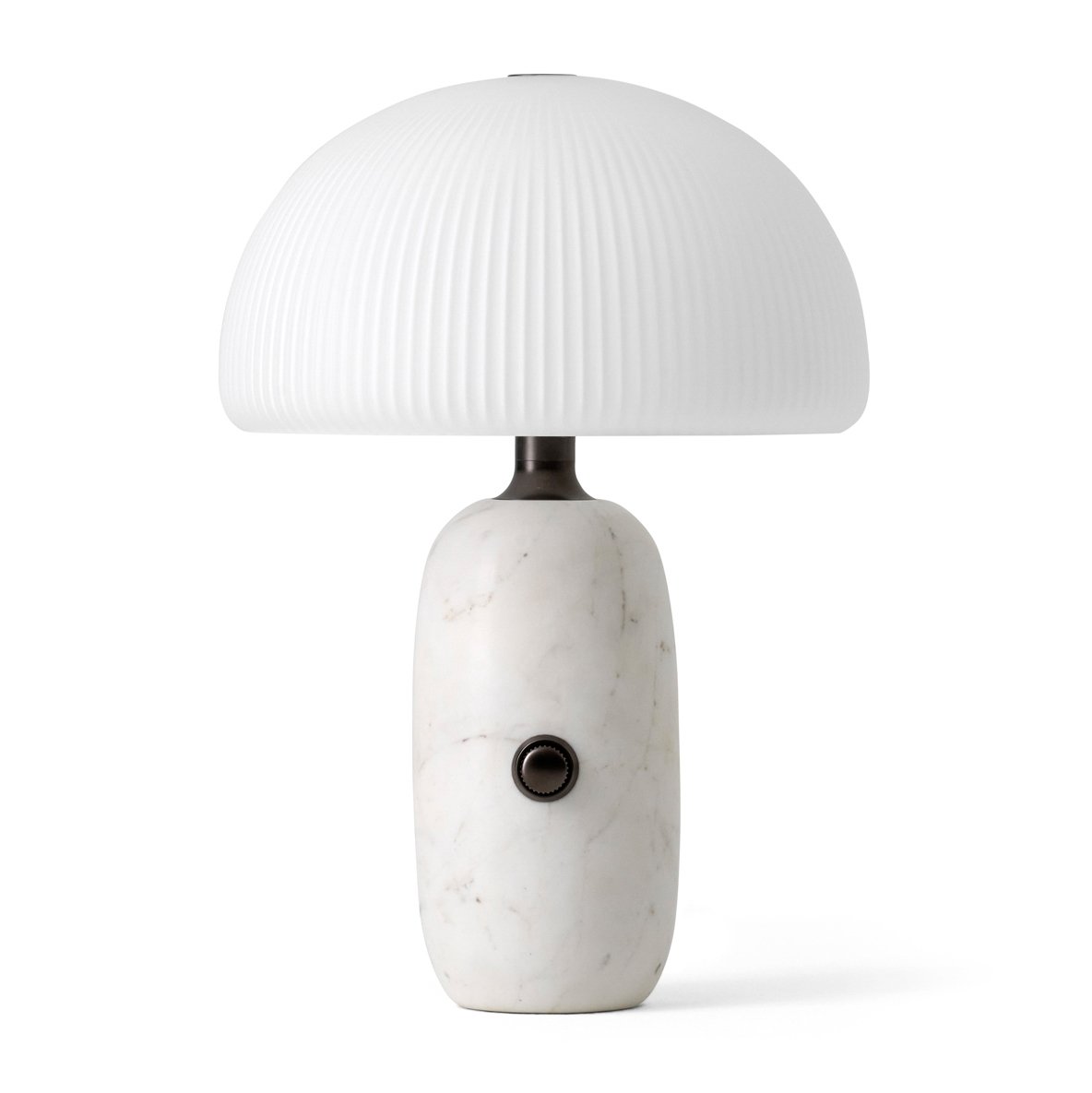 Vipp591 Sculpture bordslampa liten 39 cm White marble