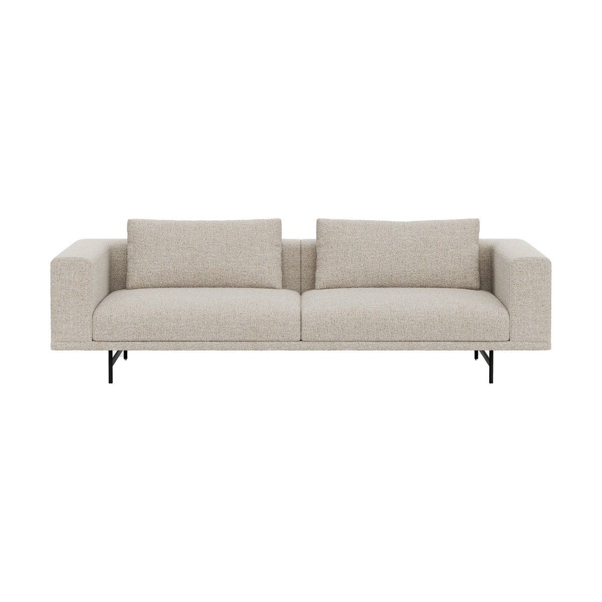 Vipp610 Loft 3-sits soffa Bark off white-black | Skandinavisk Design | Soffor | Vit