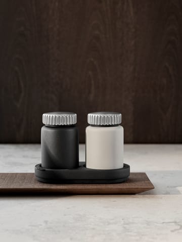 Vipp623 salt- & pepparkvarn set med ställ - Grey-black - Vipp