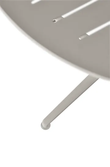 Vipp717 Open-Air cafébord - Warm grey-aluminium, Ø74 cm - Vipp