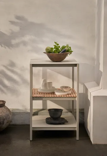 Vipp740 Open-Air köksmodul small - Warm grey, 59x59x93 cm - Vipp