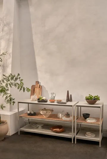 Vipp740 Open-Air köksmodul small - Warm grey, 59x59x93 cm - Vipp