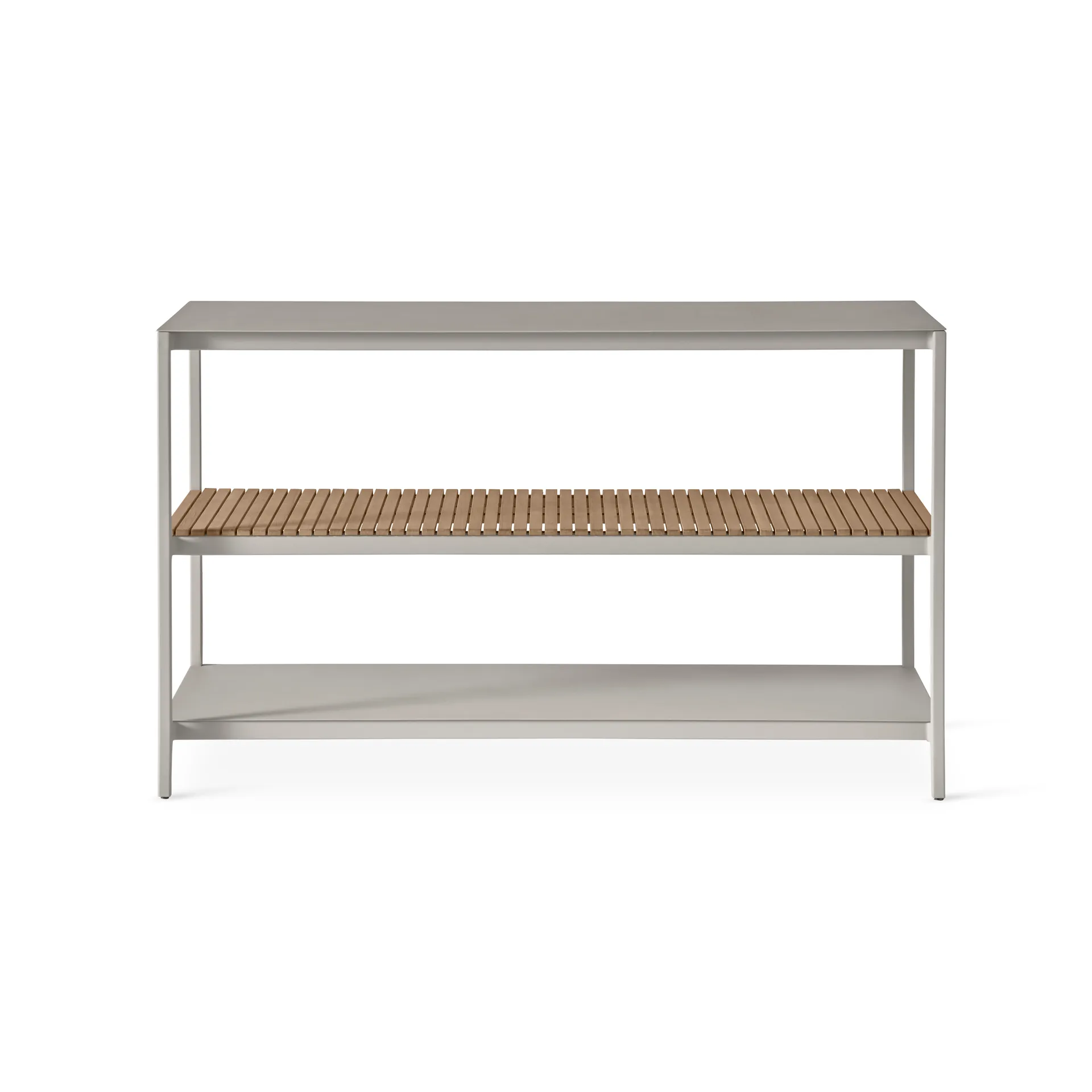 Vipp741 Open-Air köksmodul large, Warm grey, 154x59x93 cm Vipp