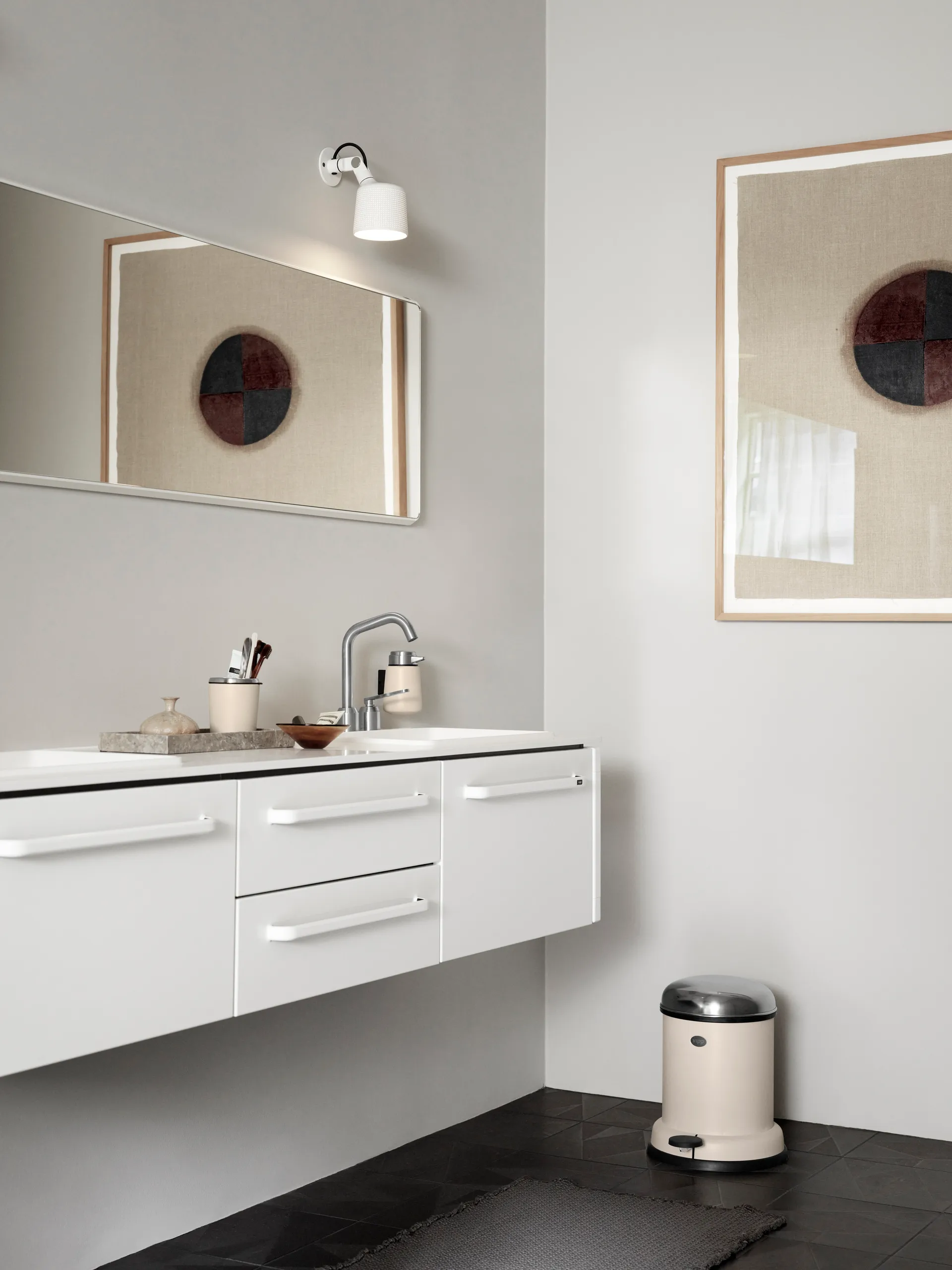 Vipp9 tvålpump 400 ml, Beige Vipp