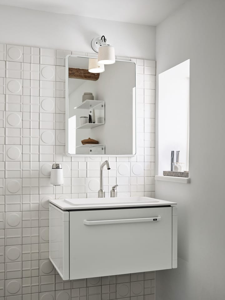 Vipp9 tvålpump vägg 400 ml, White Vipp