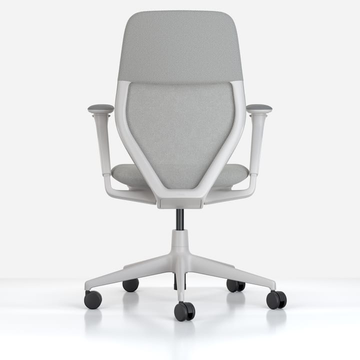 ACX Mesh kontorsstol 3D-armstöd mjuka hjul broms - Stone grey-soft grey - Vitra