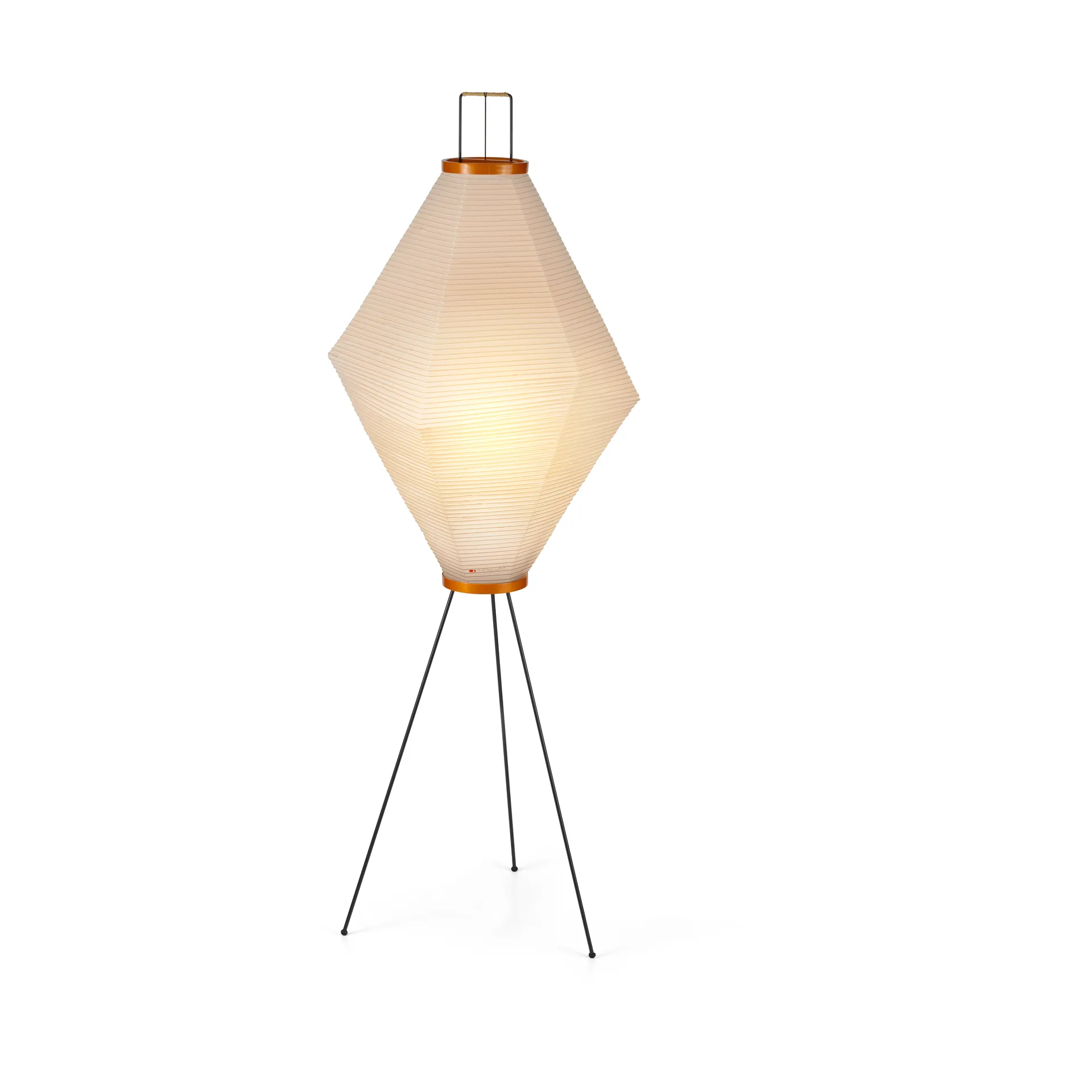 Akari 13A golvlampa 136 cm, Vit Vitra