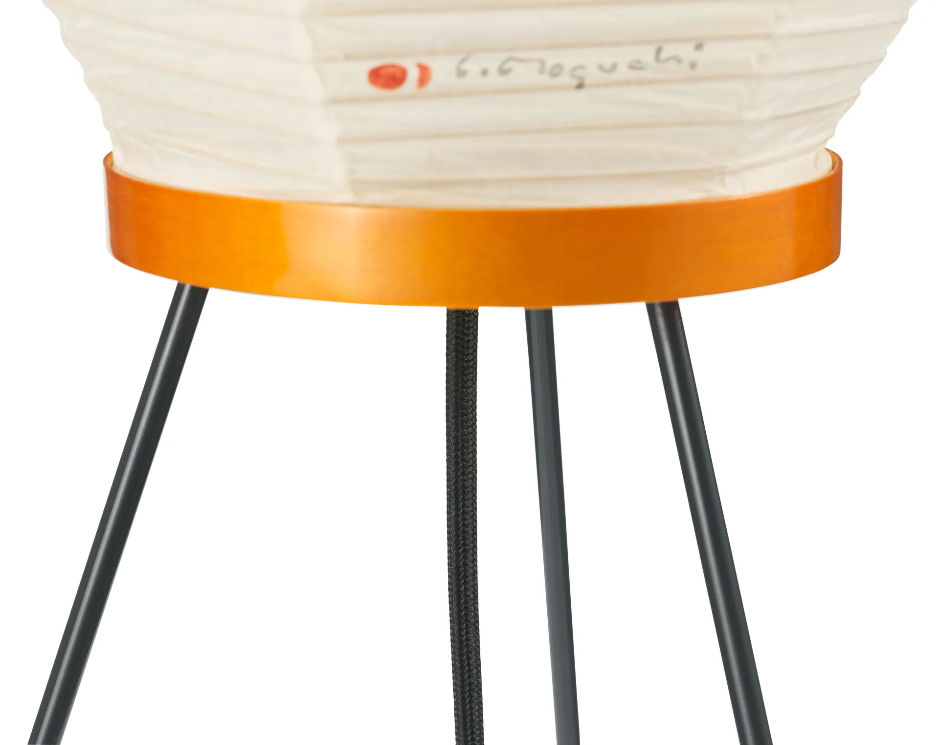 Akari 13A golvlampa 136 cm, Vit Vitra