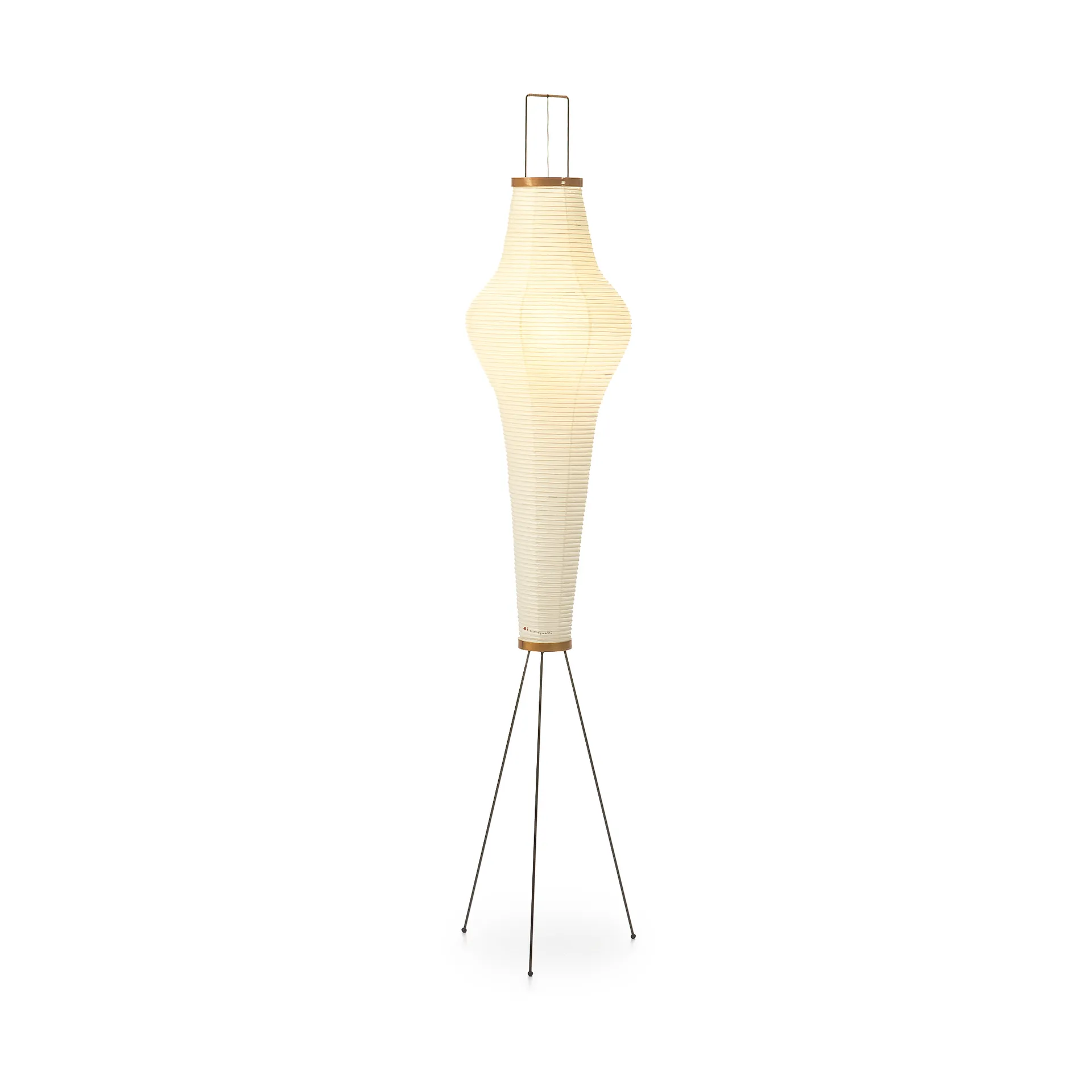 Akari 14A golvlampa 158 cm, Vit Vitra