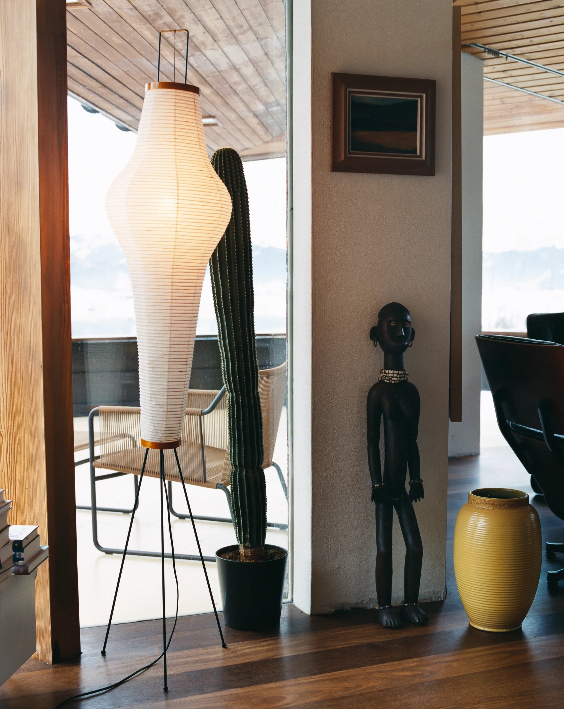 Akari 14A pendel Ø88 cm, Vit Vitra