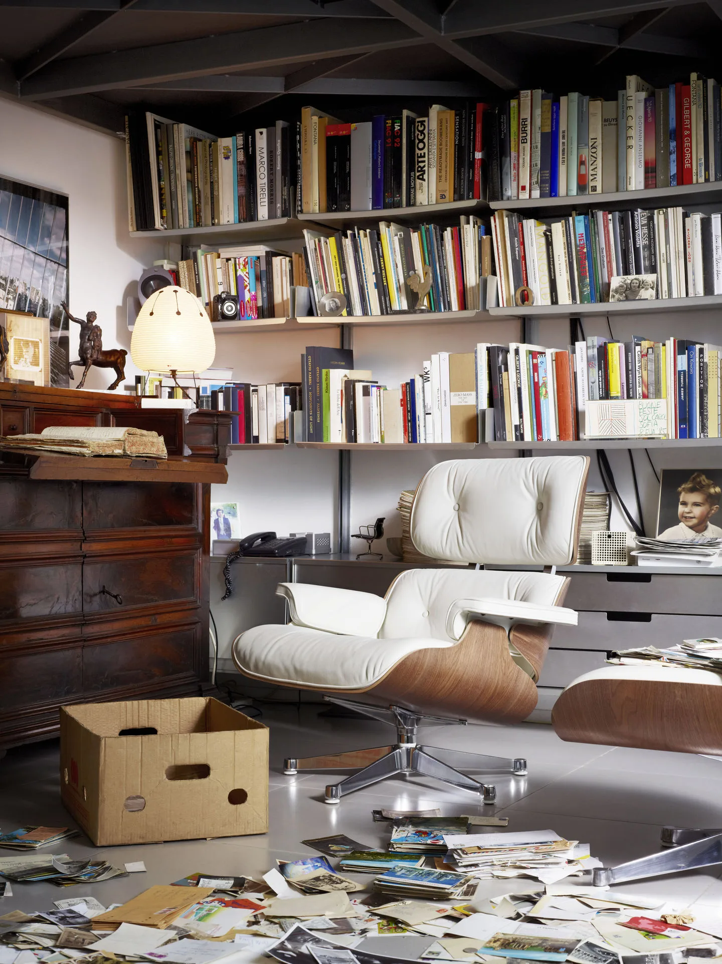 Akari 1AD bordslampa, vit Vitra