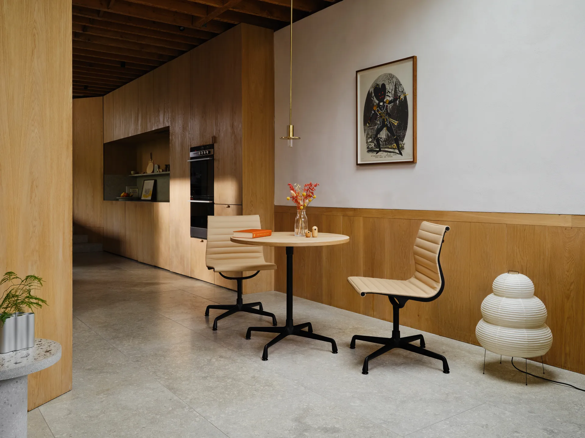 Akari 24N bordslampa 58 cm, Vit Vitra