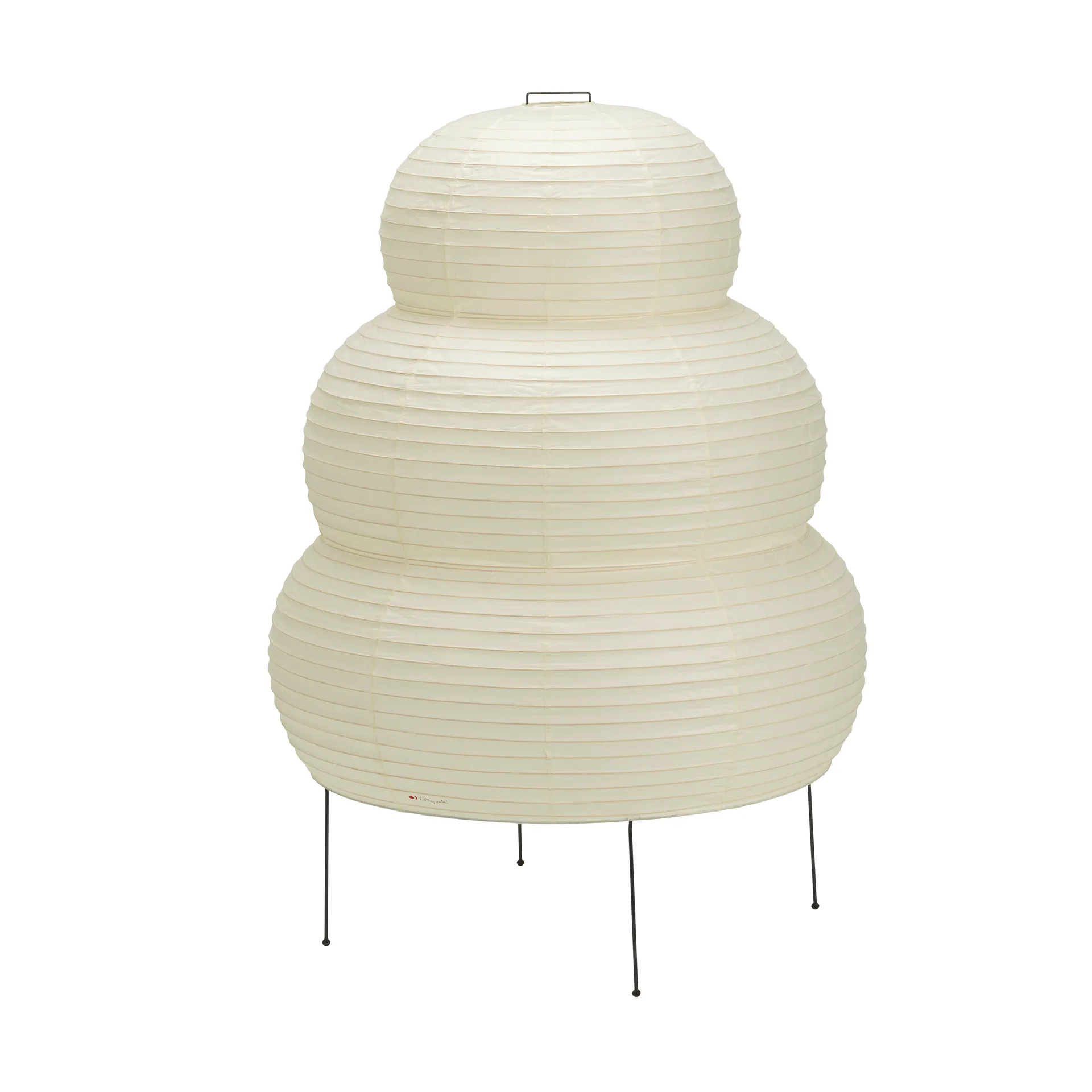 Akari 25N golvlampa 117 cm, Vit Vitra