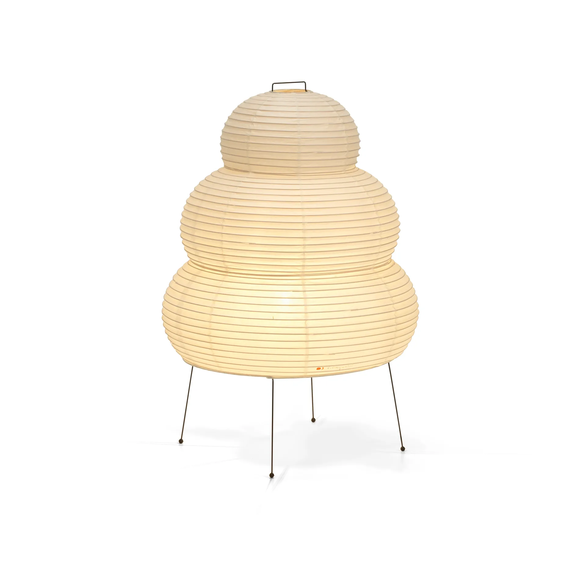 Akari 25N golvlampa 117 cm, Vit Vitra