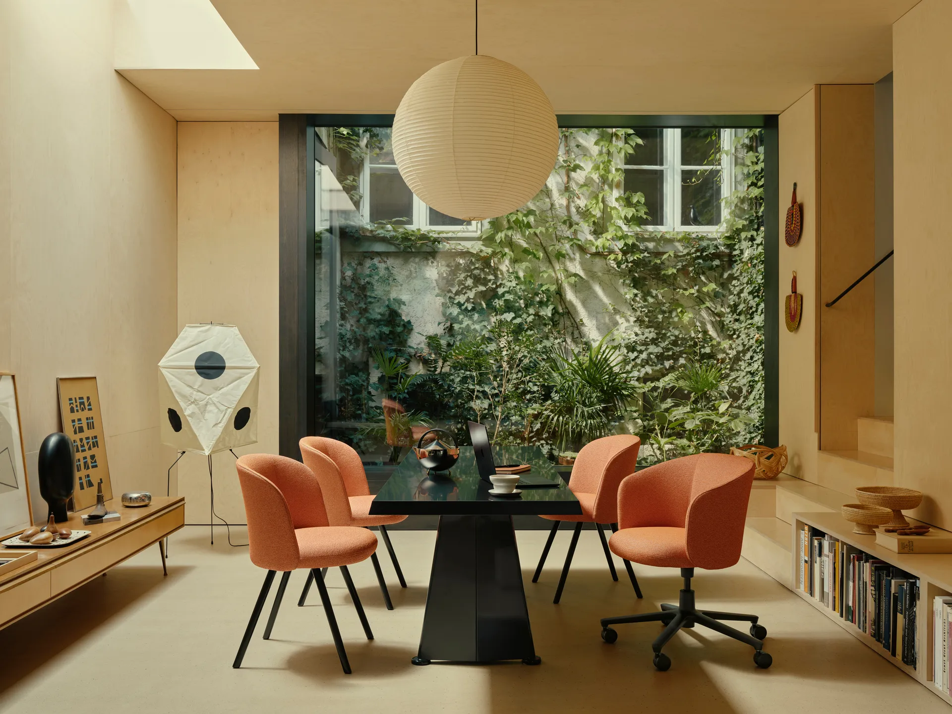 Akari 75A pendel Ø75 cm, Vit Vitra