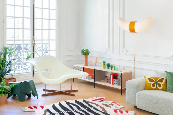 Akari BB3-33S golvlampa 170 cm, Vit Vitra