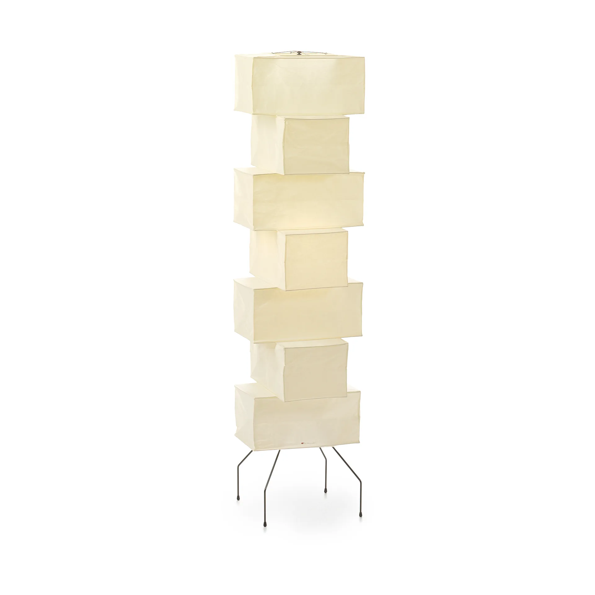 Akari UF-L10 golvlampa 193 cm, Vit Vitra