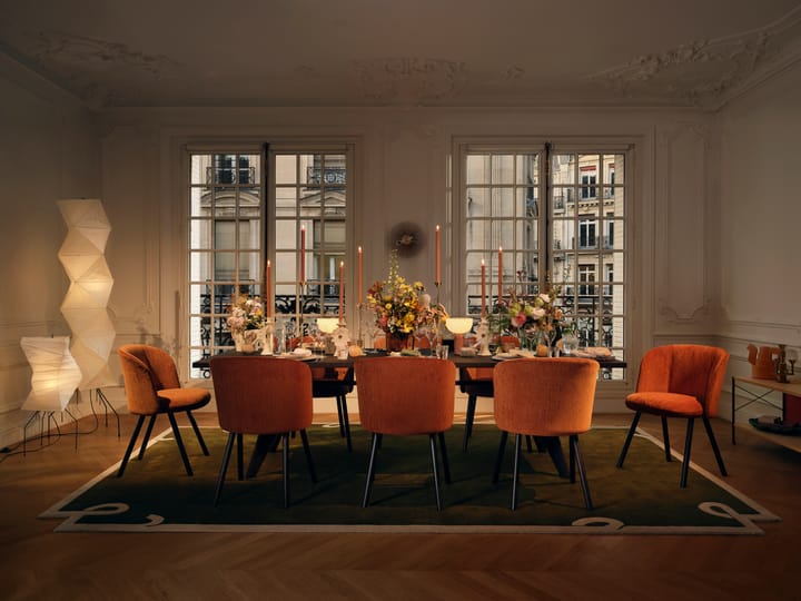 Akari UF4-33N golvlampa 190 cm, Vit Vitra