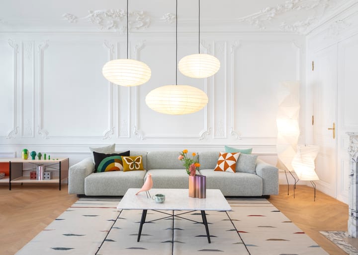 Akari UF4-33N golvlampa 190 cm, Vit Vitra