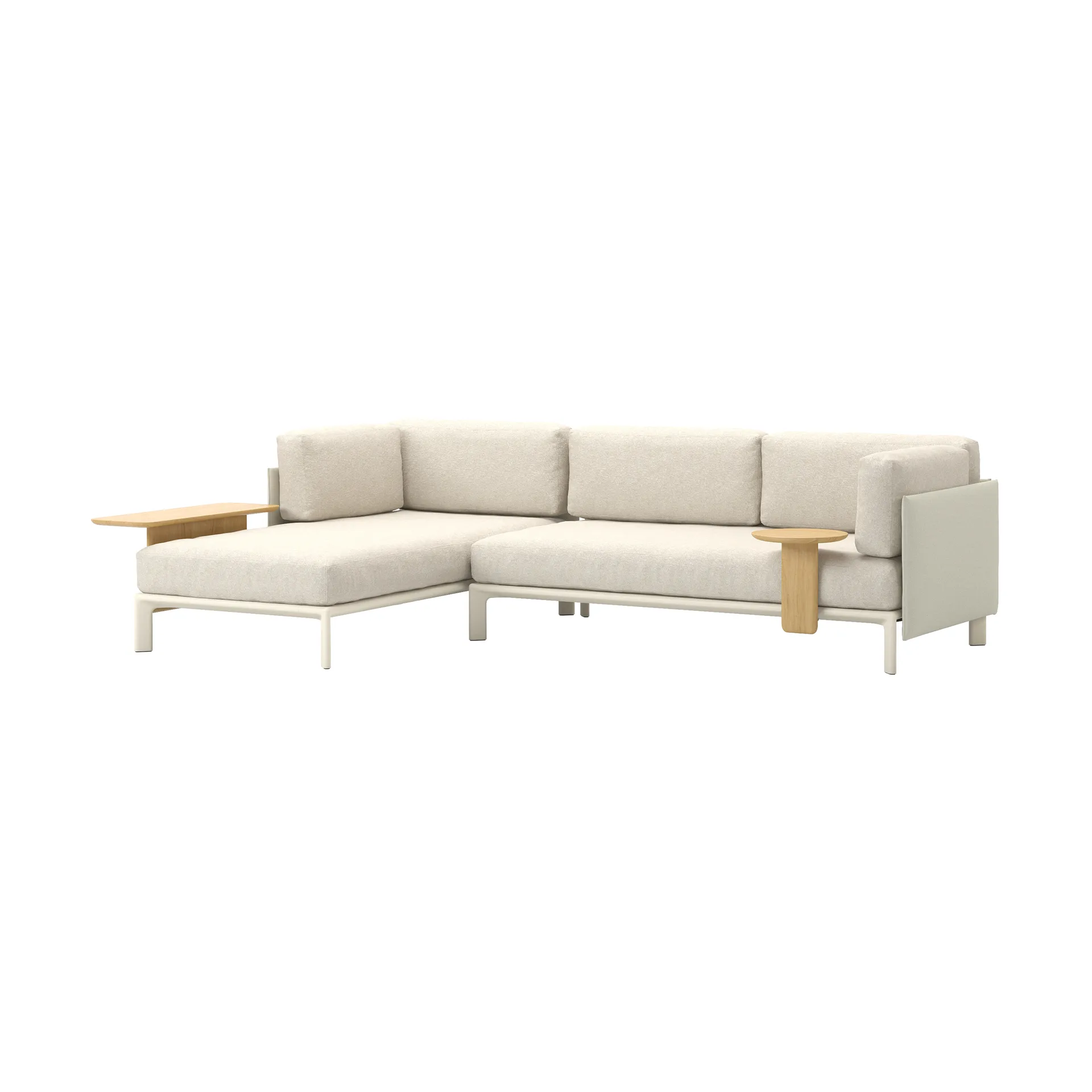 Anagram soft modulsoffa - Nubia 01 Ivory Pearl-chalk,  Vitra