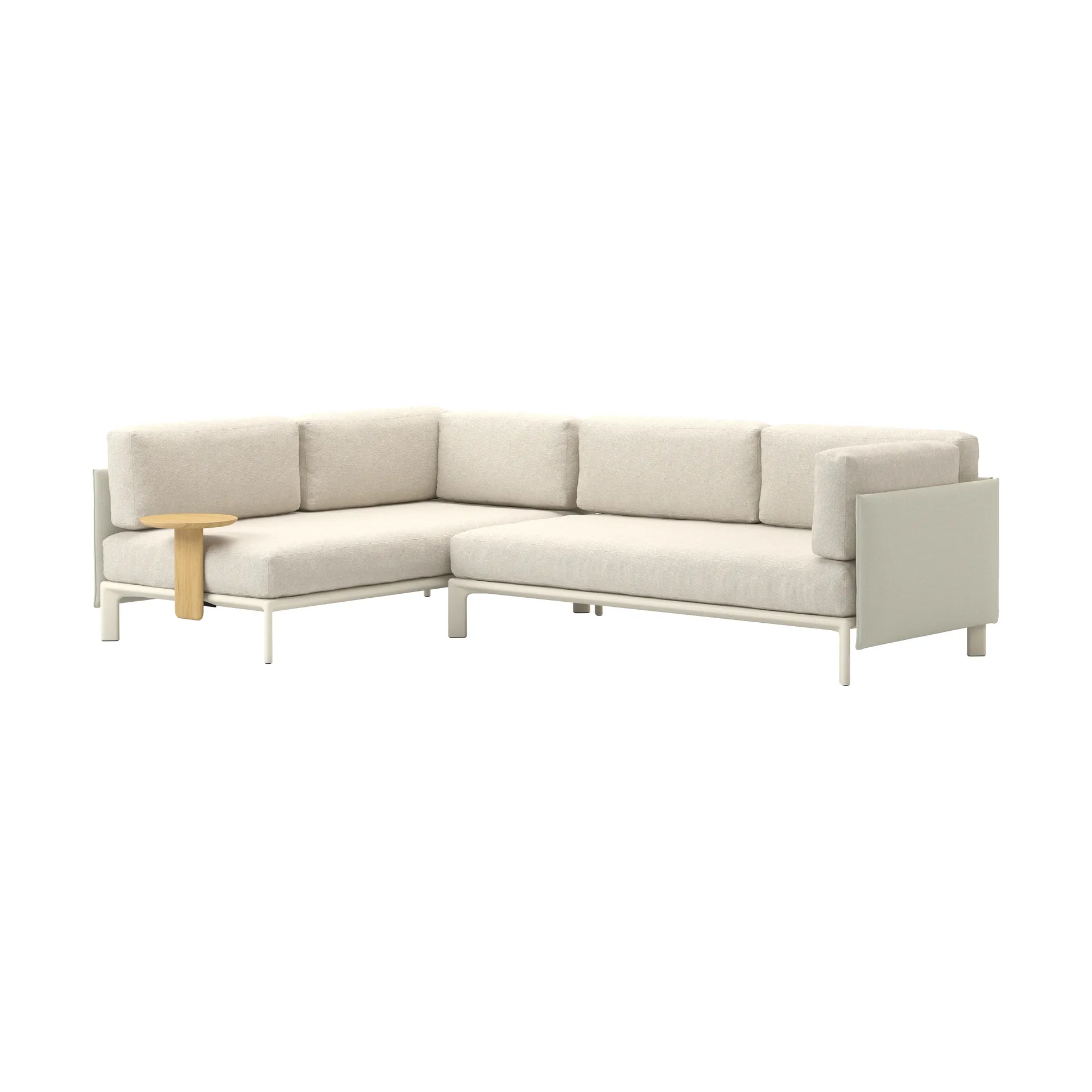 Anagram soft modulsoffa - Nubia 01 Ivory Pearl-chalk,  Vitra