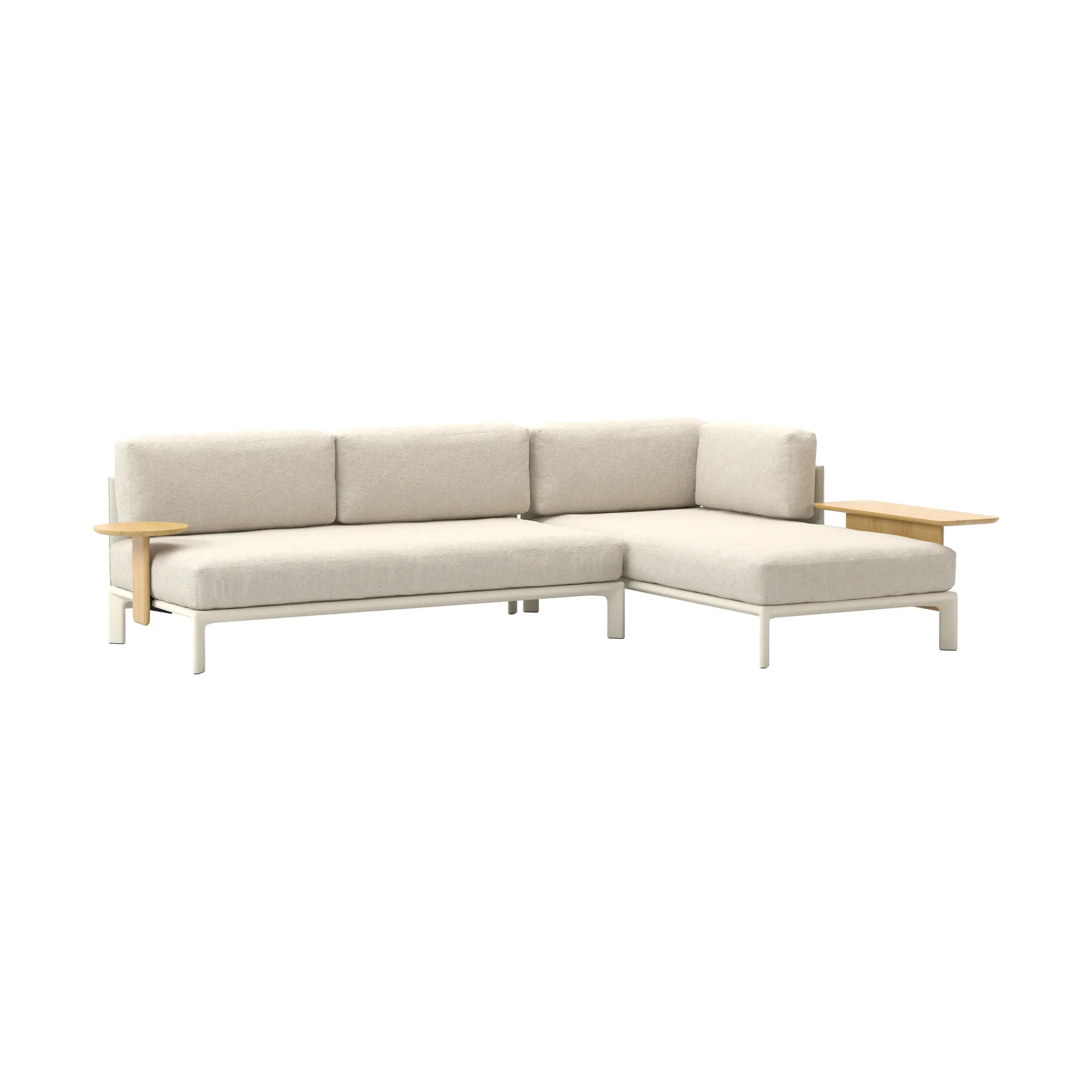 Anagram soft modulsoffa - Nubia 01 Ivory Pearl-chalk,  Vitra