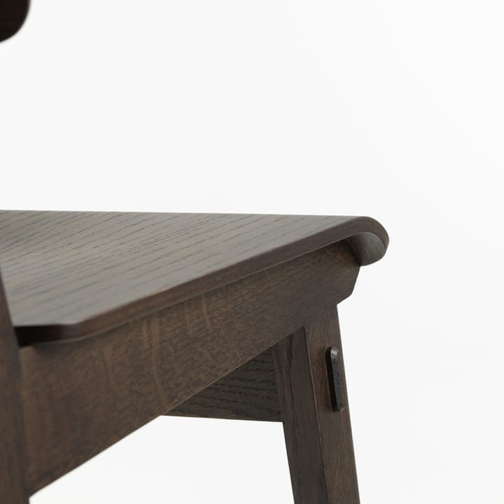 Chaise Tout Bois stol, Dark oak Vitra