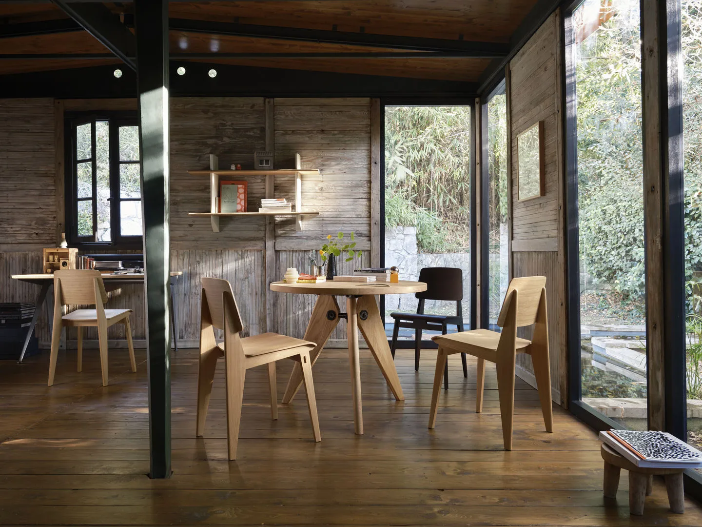 Chaise Tout Bois stol, Natural oak Vitra