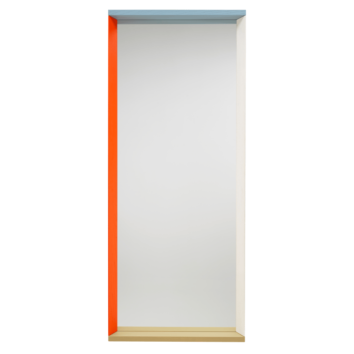 Colour Frame Mirror väggspegel large - Blue-orange - Vitra