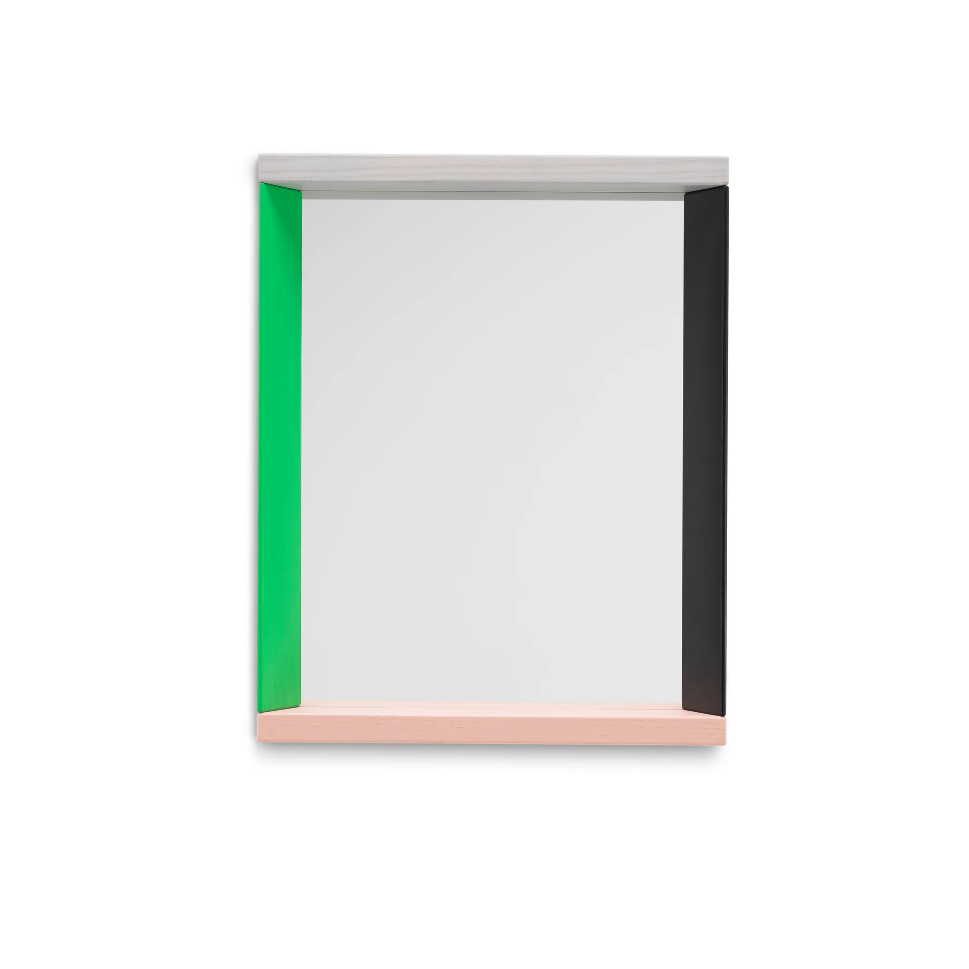 Colour Frame Mirror väggspegel small, Green-pink Vitra