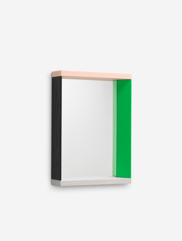 Colour Frame Mirror väggspegel small, Green-pink Vitra