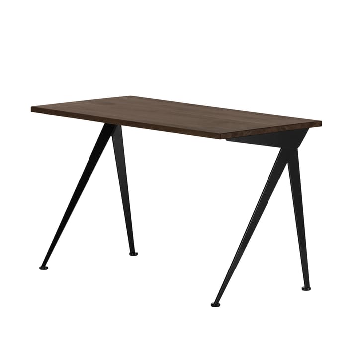 Compas Direction skrivbord - Dark oak-Deep black - Vitra