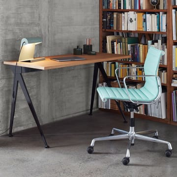 Compas Direction skrivbord - Oiled oak-Deep black - Vitra