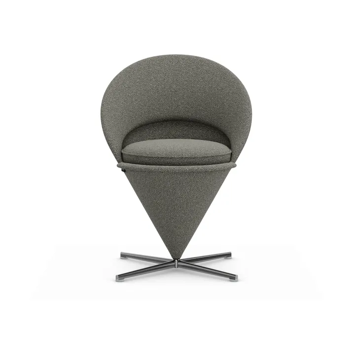 Cone Chair stol - Cento salt´n pepper-rostfritt stål - Vitra