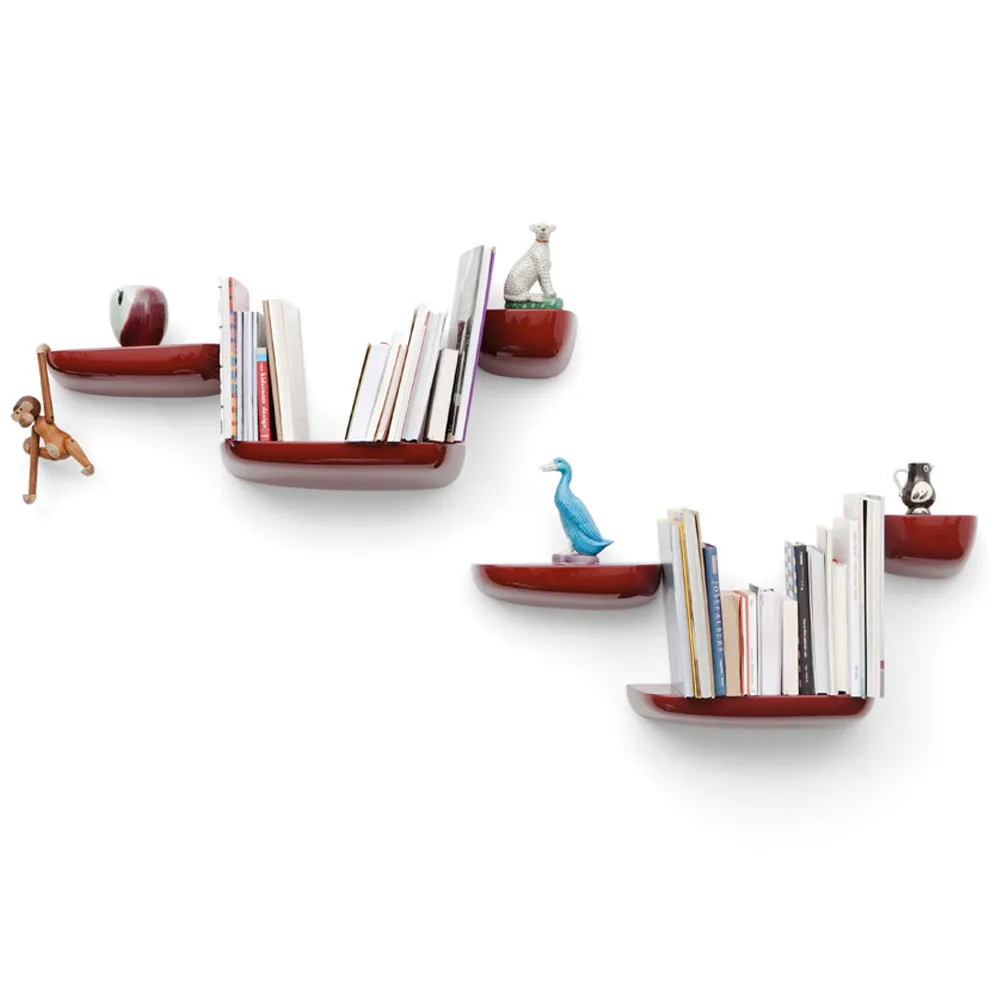 Corniches Large vägghylla, Japanese red Vitra