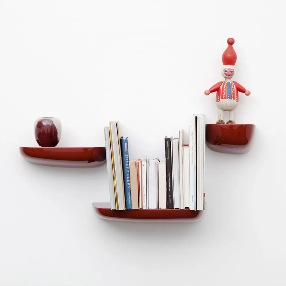 Corniches Large vägghylla, Japanese red Vitra