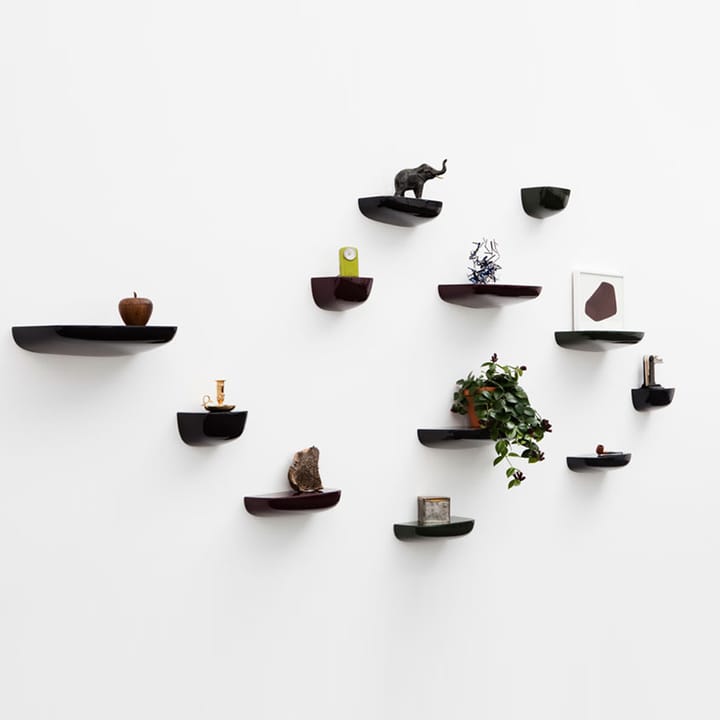 Corniches Medium vägghylla, Japanese red Vitra