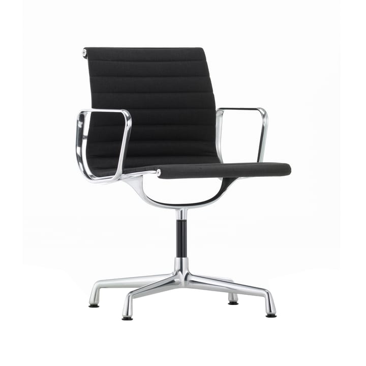 EA 103 karmstol polerad aluminium - Hopsak 66 nero - Vitra