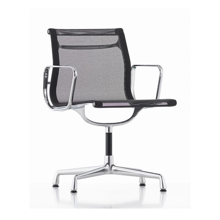 EA 104 karmstol - Netweave-polerad aluminium - Vitra