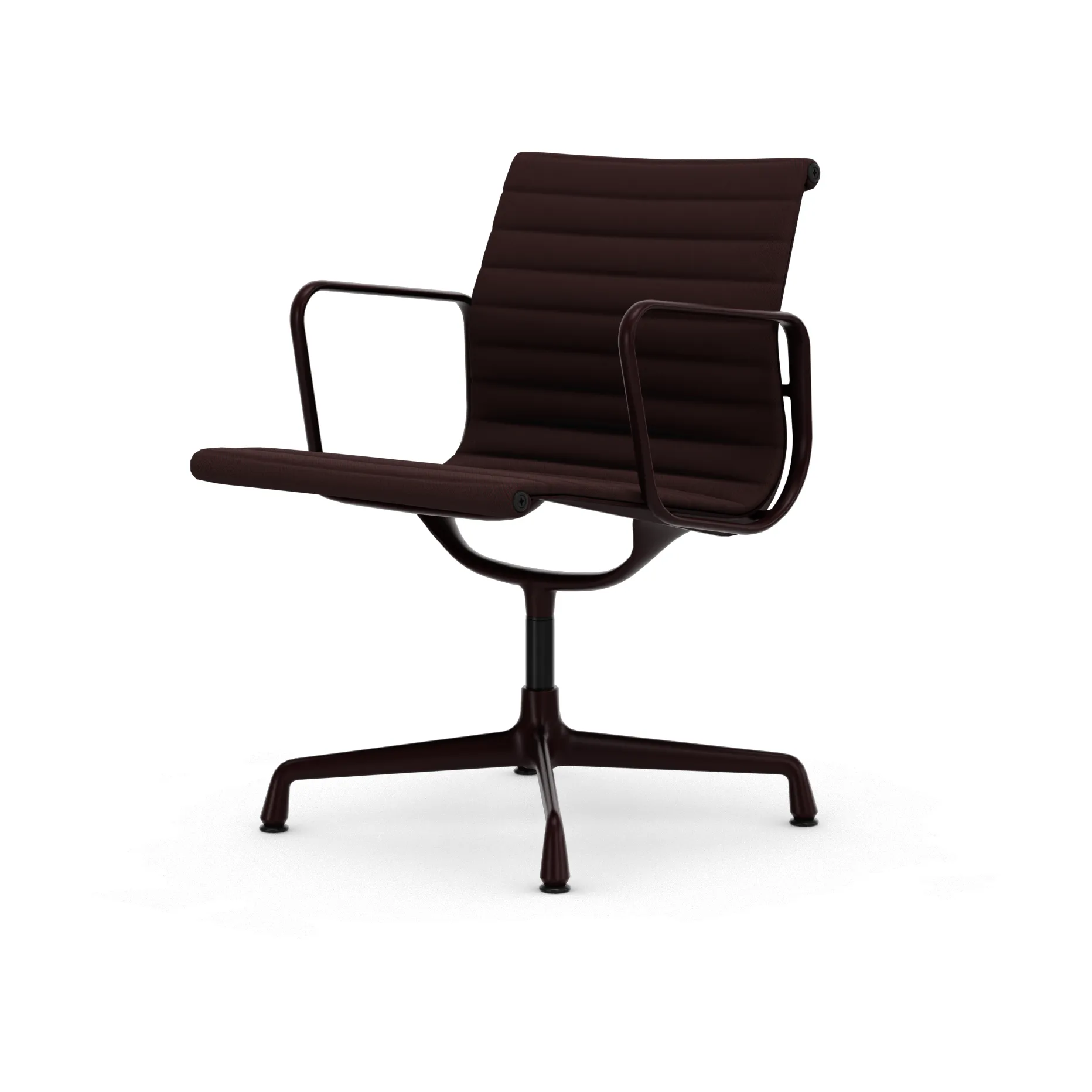 EA 108 kontorsstol, 16 Dark red/nero-60 dark bordeaux, swivel base Vitra