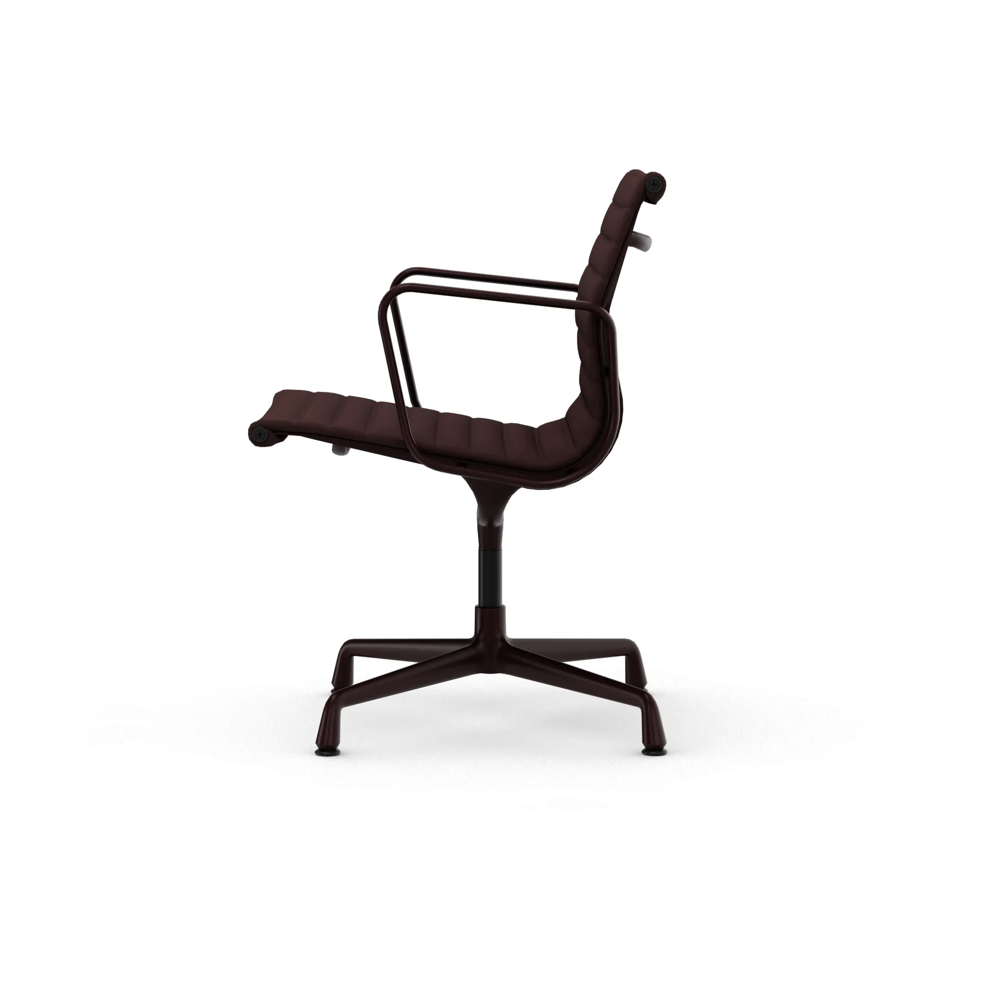 EA 108 kontorsstol, 16 Dark red/nero-60 dark bordeaux, swivel base Vitra