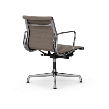 EA132 Aluminium Chair kontorsstol felt glides - 02 fossil-chrome - Vitra