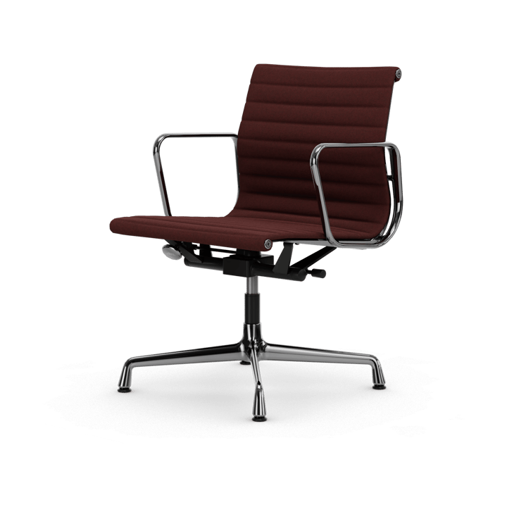 EA132 Aluminium Chair kontorsstol felt glides - 19 chestnut-polished - Vitra