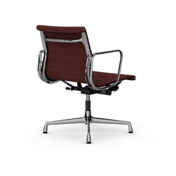 EA132 Aluminium Chair kontorsstol felt glides - 19 chestnut-polished - Vitra