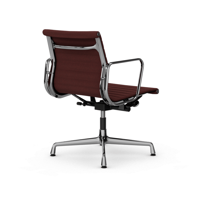 EA132 Aluminium Chair kontorsstol felt glides, 19 chestnut-polished Vitra