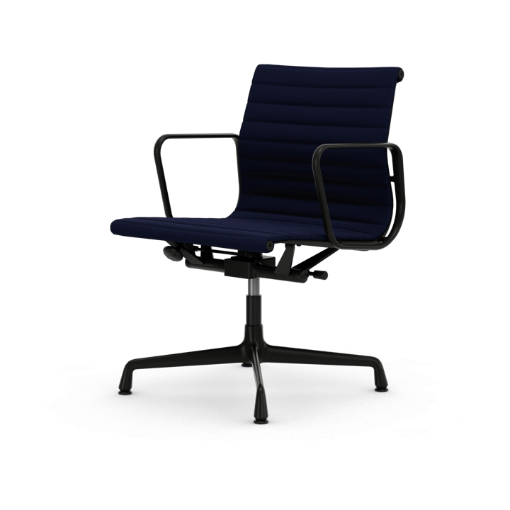 EA132 Aluminium Chair kontorsstol felt glides - 21 dark blue-deep black - Vitra